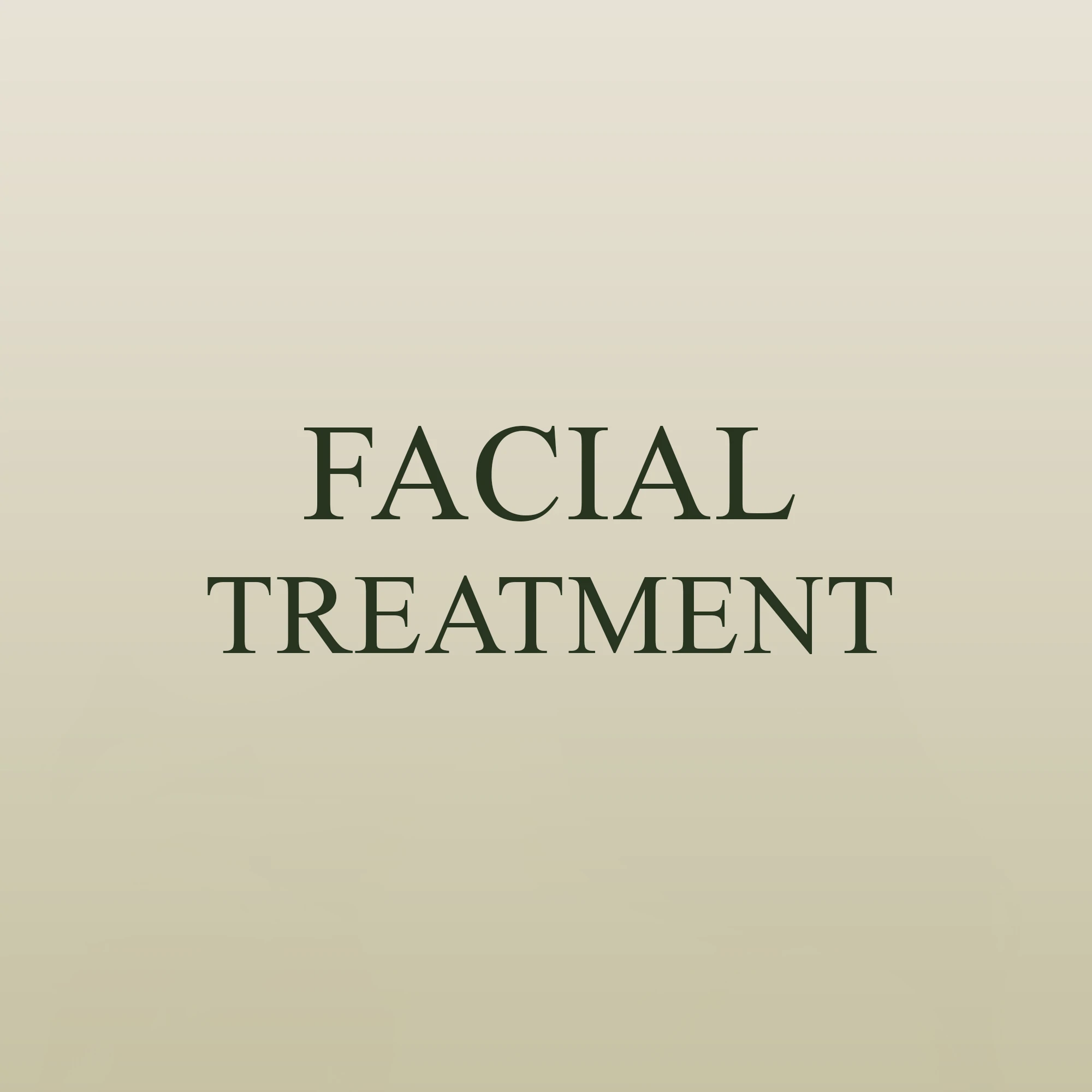 facial treatment